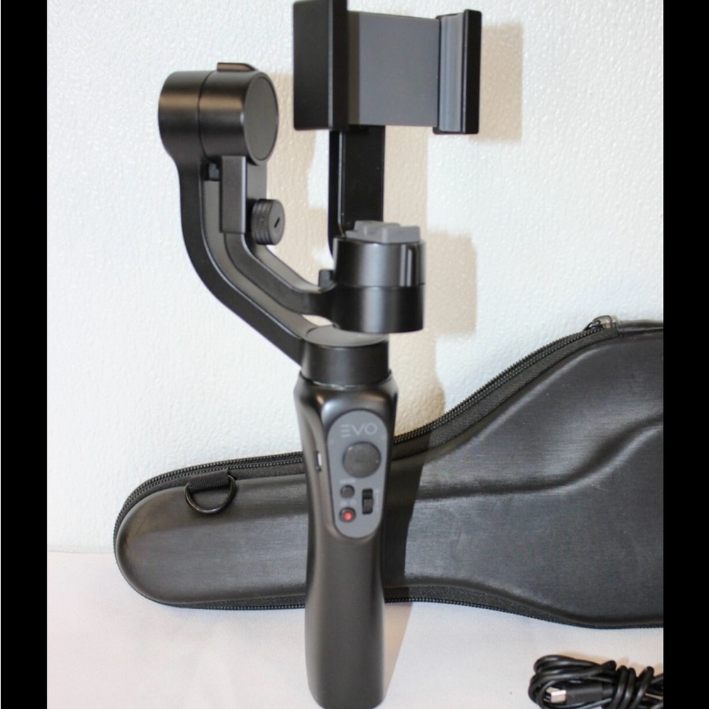 EUC EVO Shift 3-Axis Handheld Gimbal Stabilizer for smartphones.